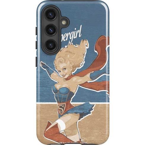 DC Comics Bombshells Supergirl Galaxy S25 Impact Case